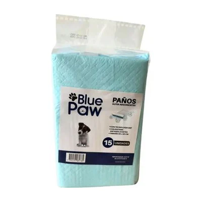 Paños Sanitarios Educativos Perros 60x90 - Pack X 30 Unid. Celeste