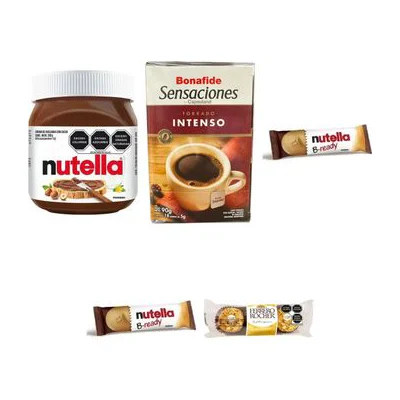 Kit desayuno Nutella y café